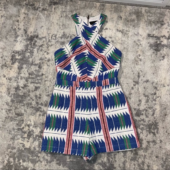 Adelyn Rae Colorful Romper - Picture 6 of 10